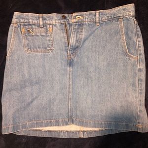 Vintage Levi Jean Skirt Size 31